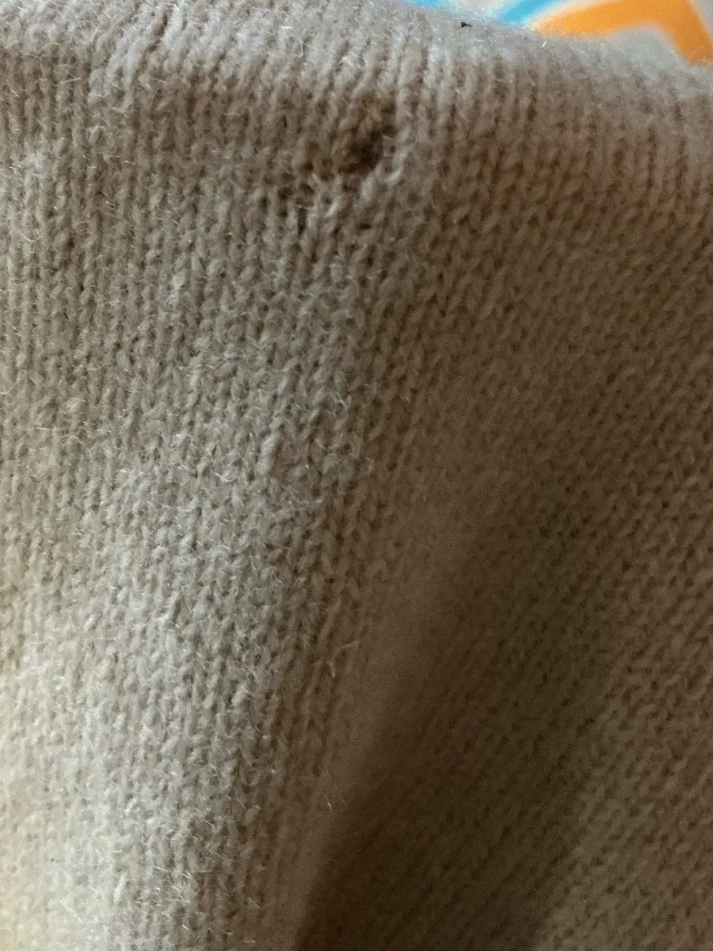 Vintage Alpha 100% Cashmere Japan Undershirt Henley Sweater